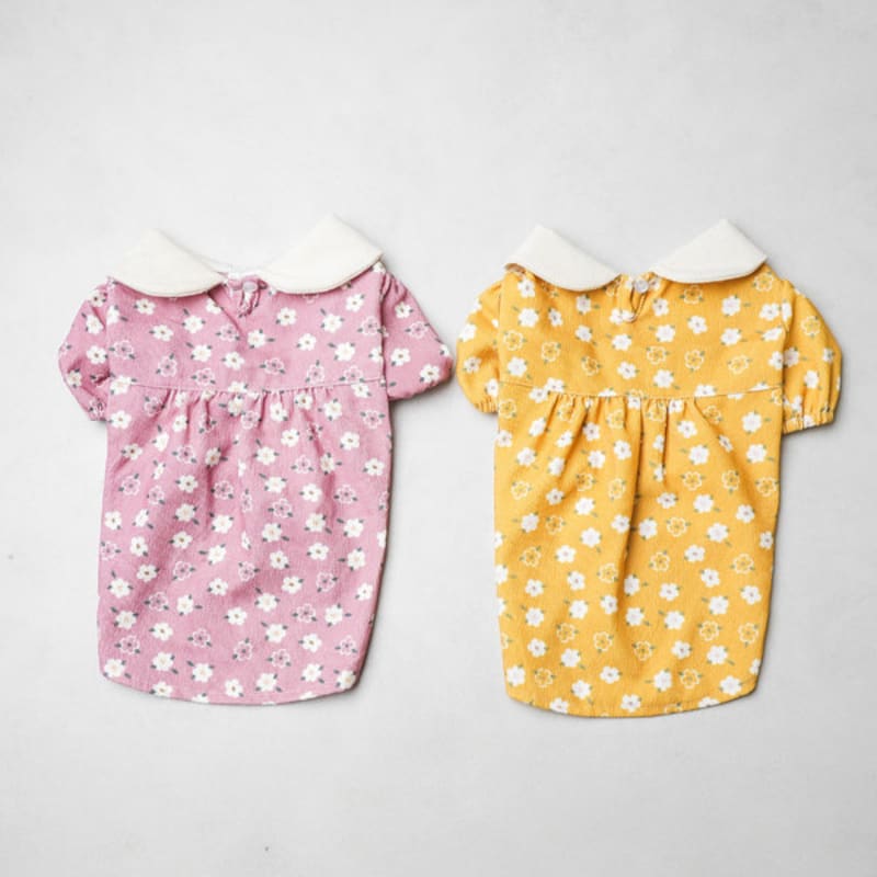 [Pet] Corduroy One Piece S