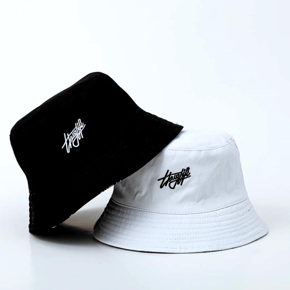 

Fashion Reversible Cotton Korea Hiking Fishing Bucket cap Panama Hat Fisherman Hat Sun Hat чёрный