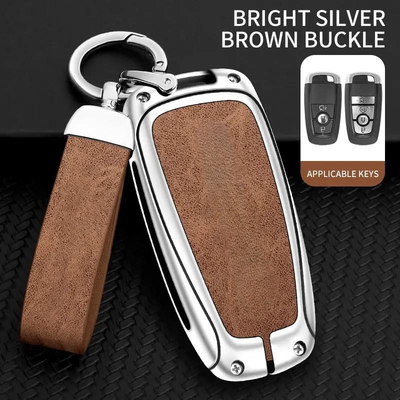 Zinc Alloy Car Remote Key Case For Ford Raptor F150 Remote Control Protector For Ford F-150 Raptor Car Key Cover Car Accessories