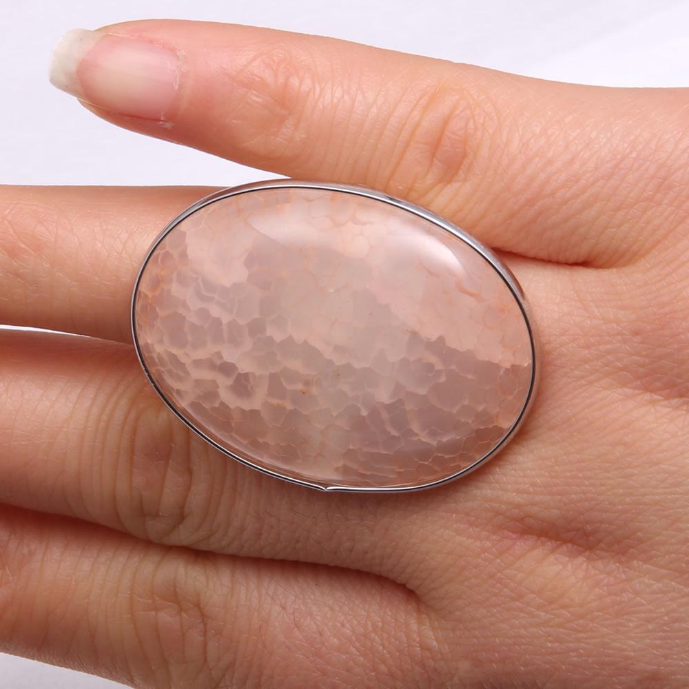 

Кольцо из натурального камня для женщин 30 x 40 mm