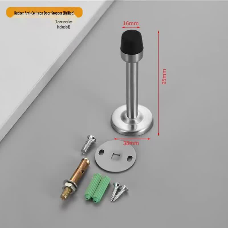 XPXL Punch-Free Stainless Steel Door Stop