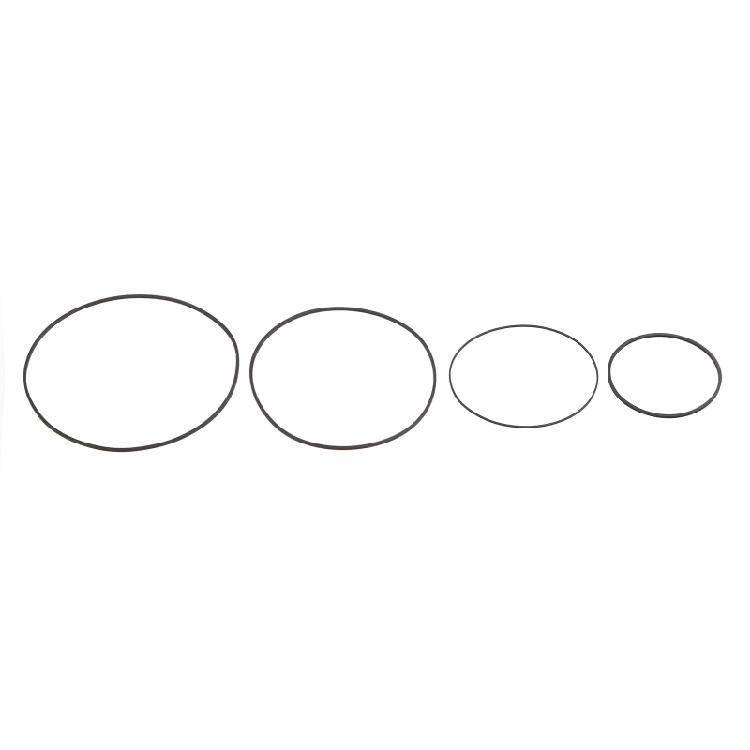 Pack of 4 Black Rubber Radio Belt Drive Belts for M-9990 M-9994 M-9994K