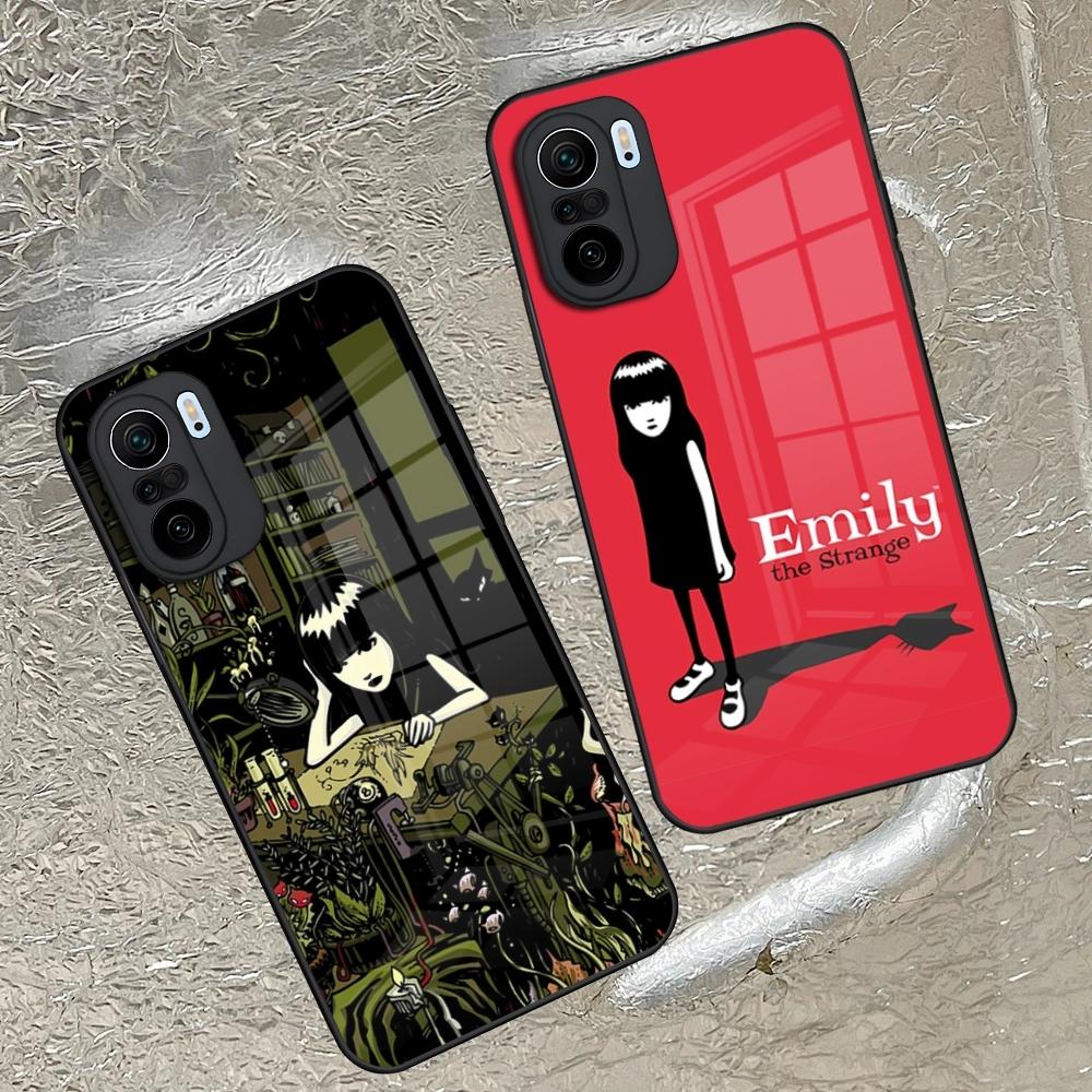 Emily The Strange Phone Case for Xiaomi Redmi Note 14 13 12 11 Ultra Pro Lite 5G toughened glass Cover