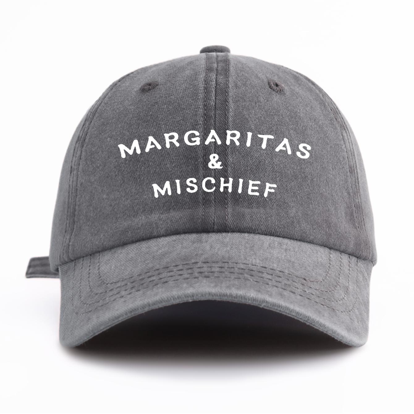 

1 шт. Мягкая регулируемая бейсболка для взрослых с принтом MM, washed, в минималистичном ретро-стиле, повседневная, идеальный подарок серый