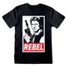 STAR WARS Unisex Adult Rebel Han Solo T-Shirt