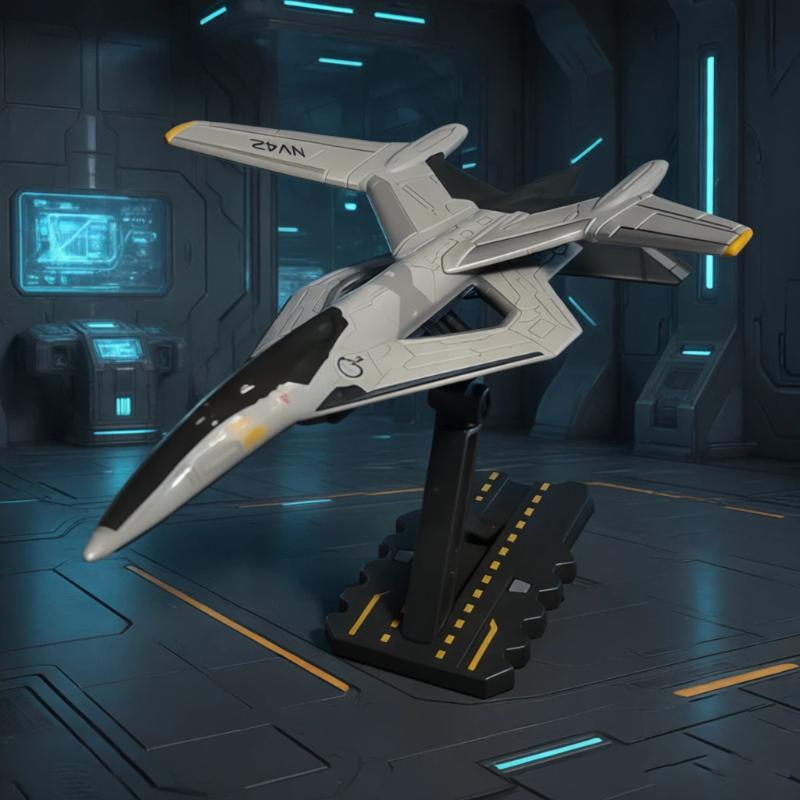 Alloy Airplane Model Nantianmen Project Airplane Model Ornament White Emperor Xuannu B-Type Luanniao Aerospace Fighter Jet