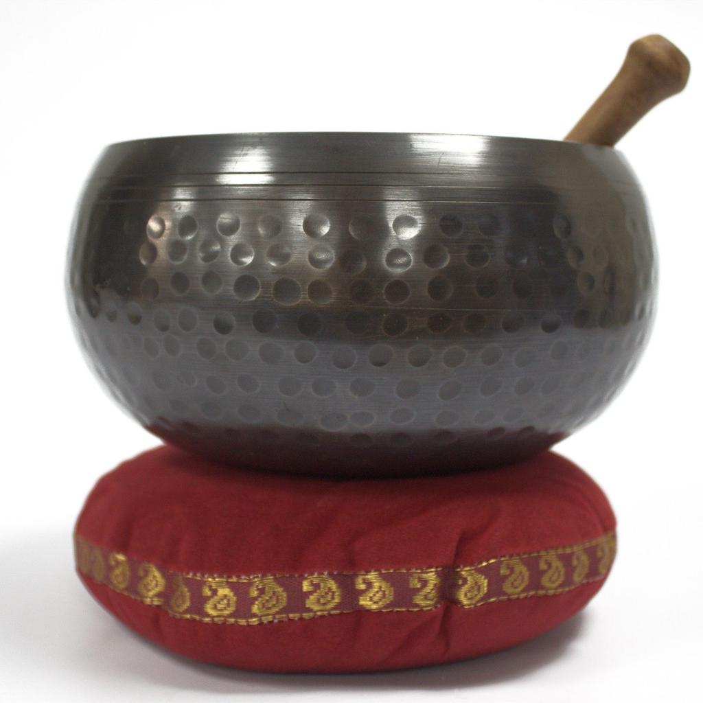 Singing Bowl Cushion Velvet 11 Cm