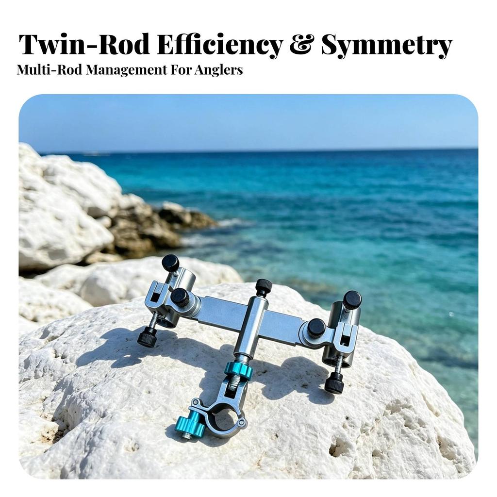 Rod Holder Mount Adjustable Hardware Hands-Unattended for Anglers