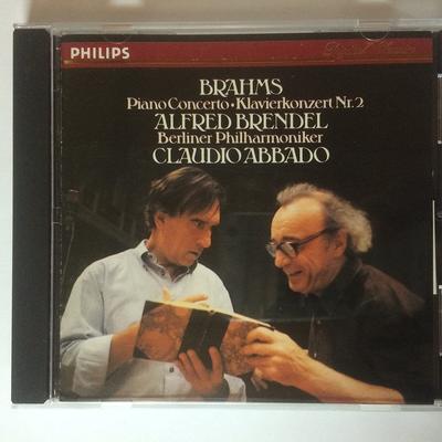 CD BRAHMS BEETHOVEN WILHELM F Piano Concerto 2 BrendelP Abb PHCP191 PHILIPS Japan Classical Used