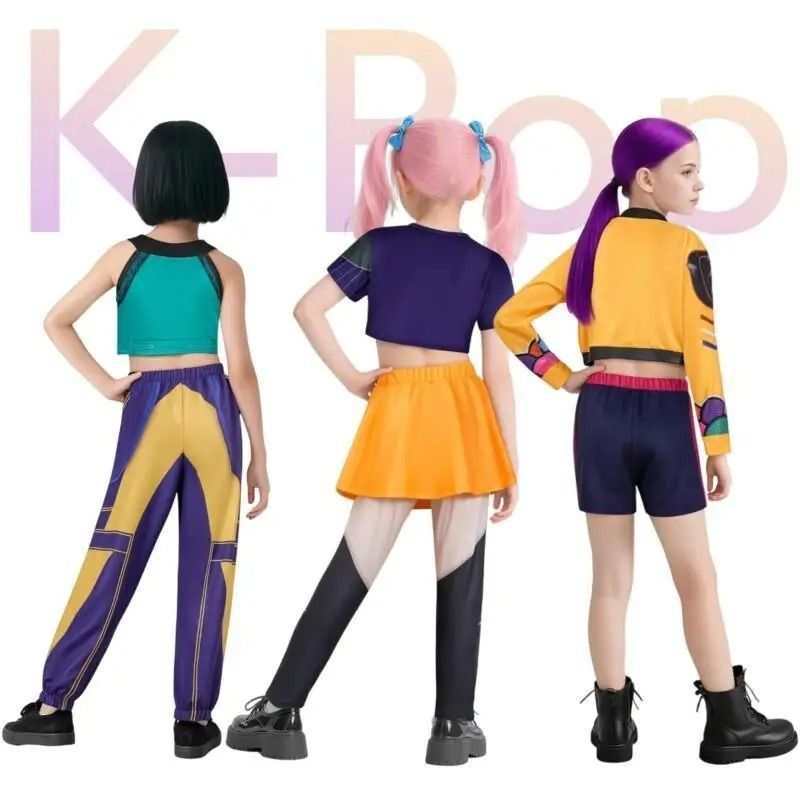 Witch Hunters Cos Rumizoe Children's Halloween Popular Costumes Dress Up Set New