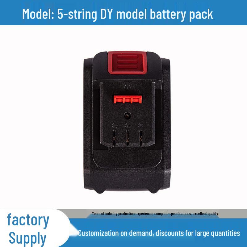 Electric Tool 5/10/15-Section Battery Accessories: Angle Grinder, Impact Drill, Electric Chainsaw, Pruning Shears, Battery Pack