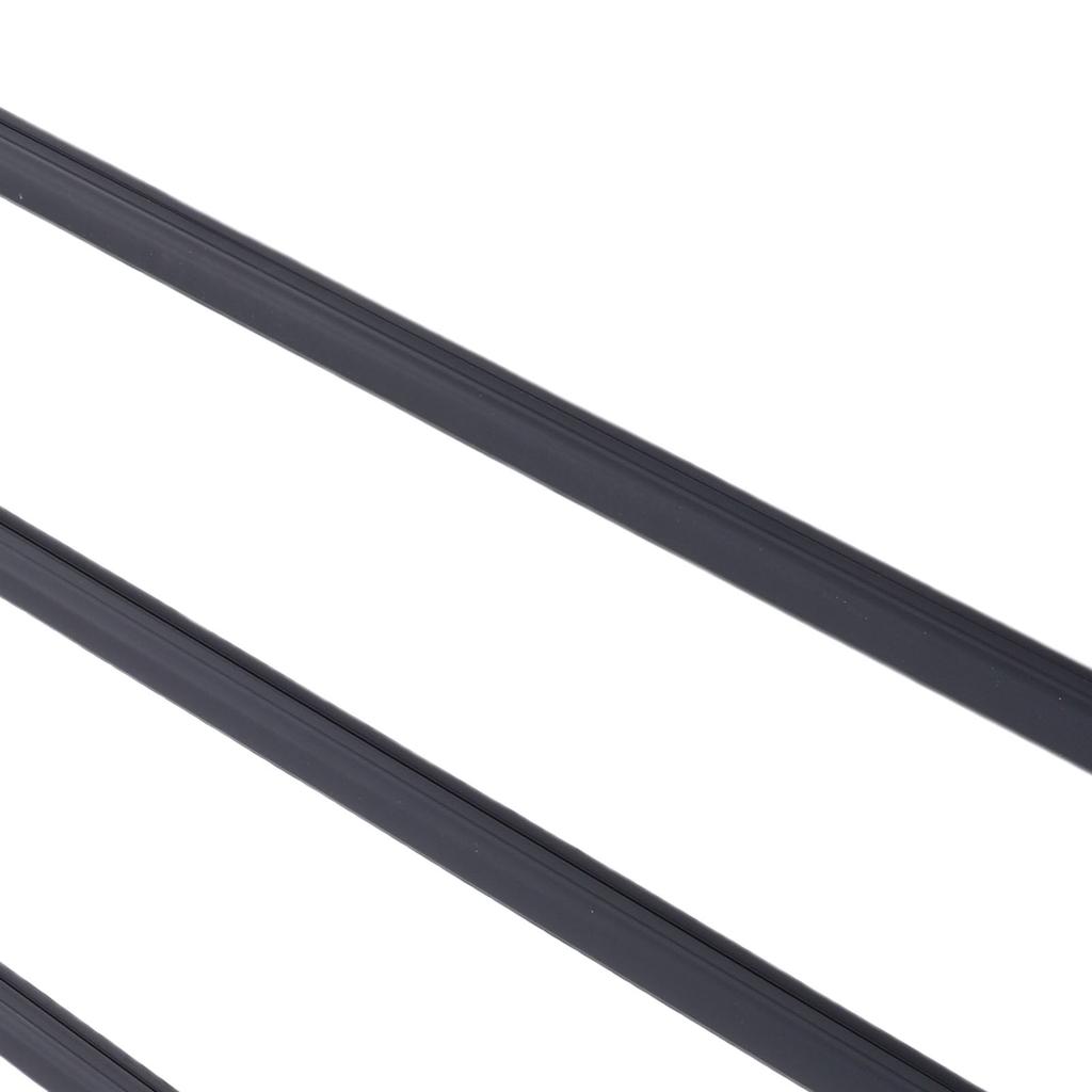 4Pcs Car Window Seal Strip Set Replacement for Mazda BT50 4 Doors 2012-2019 1D00-50-640 Rubber Weather Proof Supplies