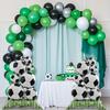2er-Pack Medium Stehende Fußball-Haufen Folienballons Perfekt für Fußball-Mottoparty-Dekorationen und Weltmeisterschaftsfeiern