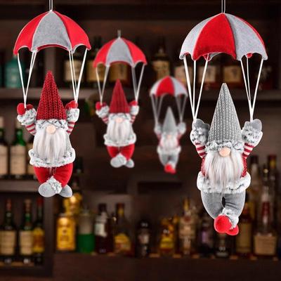Santa Claus Parachute Doll Pendant Pendant Christmas Decoration Small Doll Pendant Scene Arrangement
