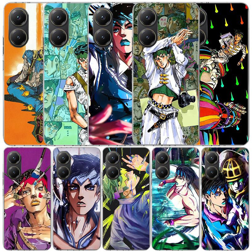 JoJo Adventure Rohan Kishibe Soft Cover for Xiaomi Poco F7 Ultra X7 X6 X5 Pro M7 Phone Case Redmi 15 15C 13 13C 12 12C 10 10C Pr