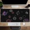 Solar System Planets Mouse Pad XXL Large Gaming Mousepad Esports Gamer Long Desk Mat Office Keyboard Rubber Anti-slip MousePad
