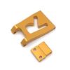 Metal Rear Tail Plate Remote Control 1:12 Vehicle Upgrade Modification Parts Accessories Replacement for 124016 124018