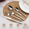 2025 Stainless Steel Western Cutlery Set: Thick 304 Stainless Steel Steak Knife, Fork & Spoon