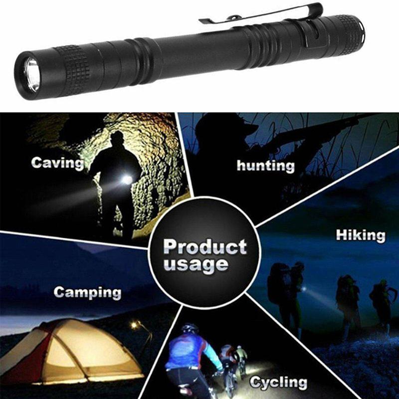 D5 LED Flashlight Small LED Fishing Camping Torch Light Lantern Mini Super Bright Penlight Pen Torch Pocket Linterna