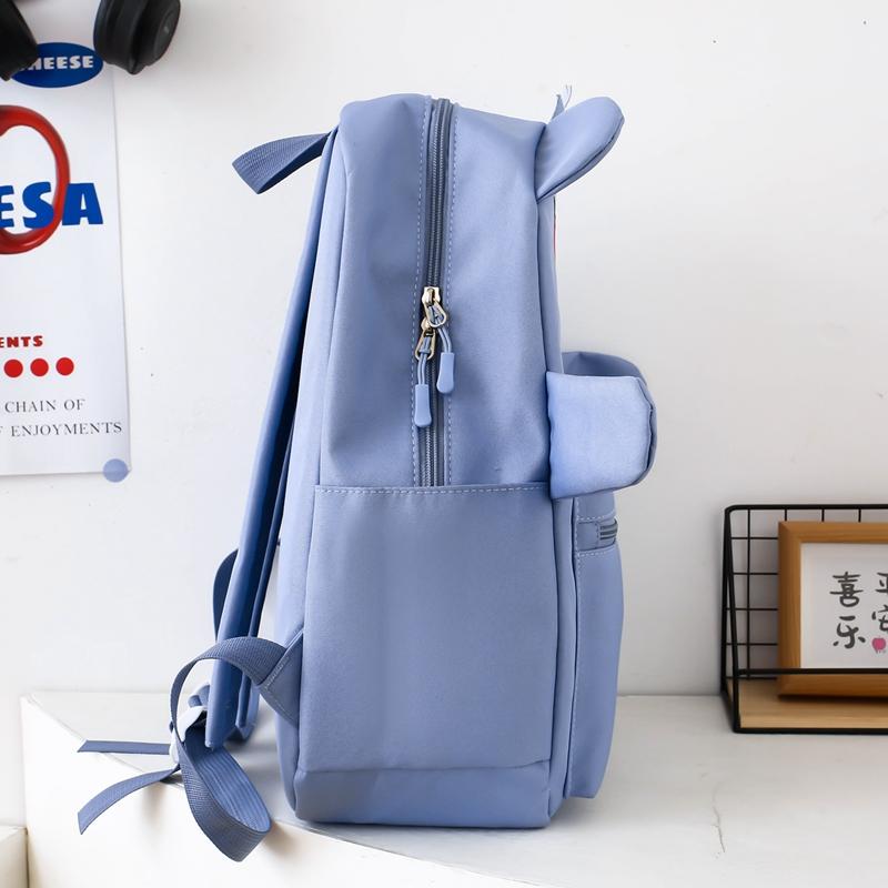Three-piece Backpack Schoolbag For Primary And Middle School Students Large-capacity Backpack