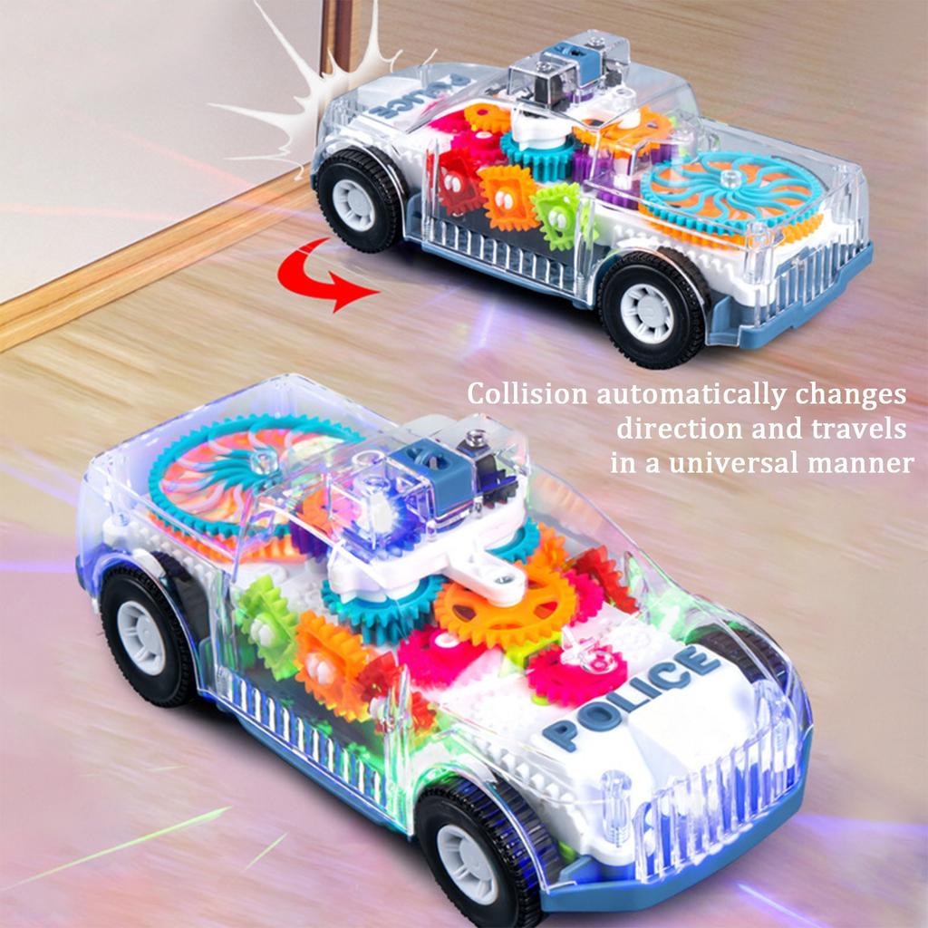 Transparent Gears Sports Car Toys Mechanical Car Toys Concept Racing Car Toys Gimbal Car Toys Electronic Car Toys Car Toys With Music And Lights