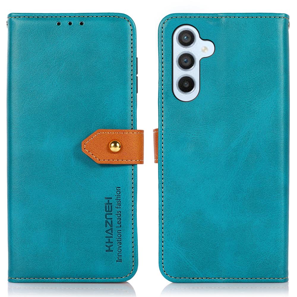 

Для Samsung Galaxy A36 5G Гаманець Чохол для телефону Підставка Шкіряна Відкидна кришка Blue