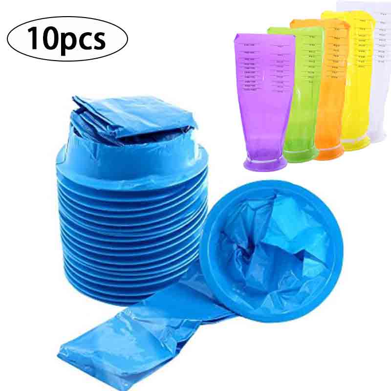 10/20PCS Airplane Boat Vomit Bag Car Multifunctional Portable Bag Travel Anti Vomit Emergency Disposal Kit Disposable