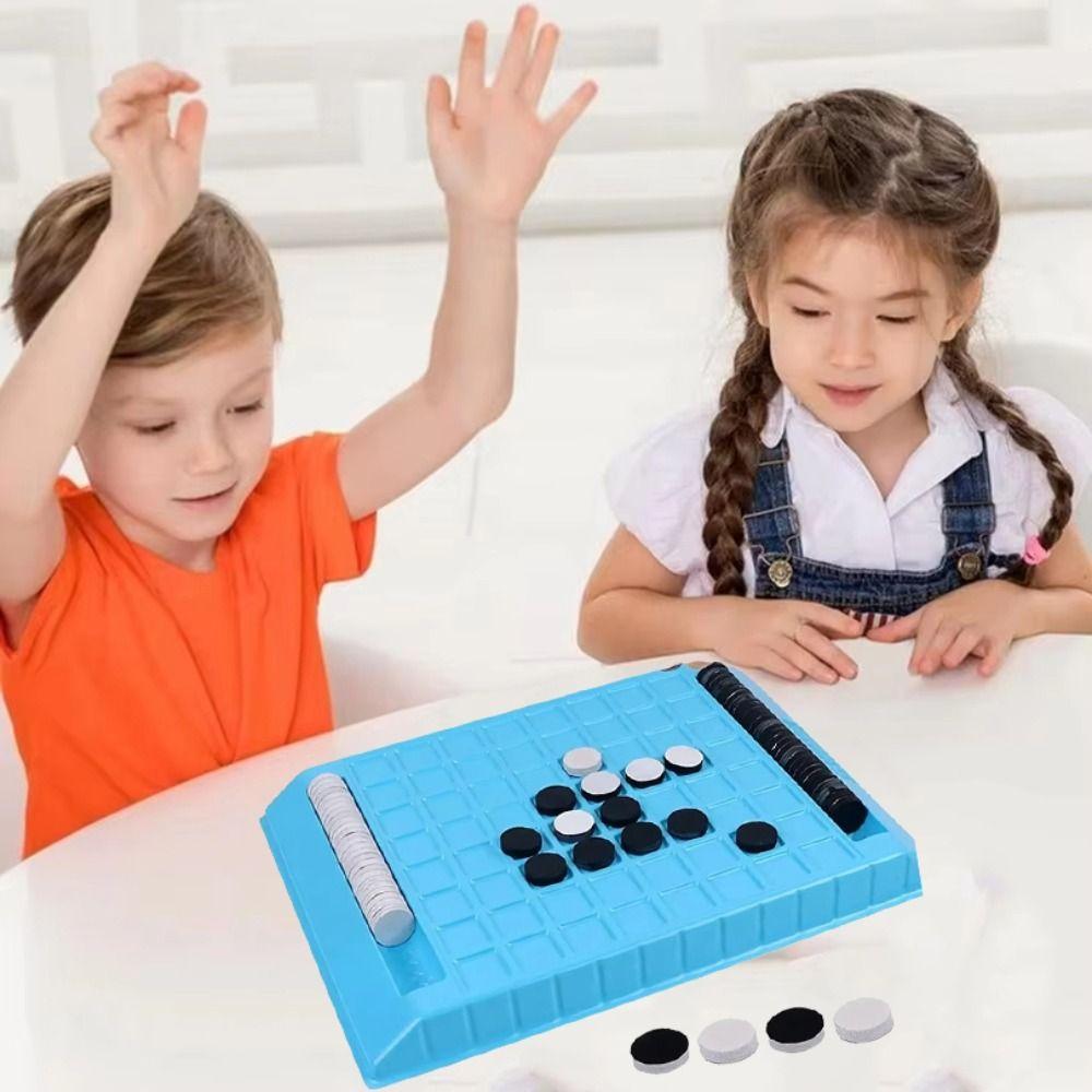 Touch Flip Kid Overturn Chess Tabletop Game Reversi Strategy Board Game  Camping Hiking