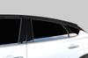 SecondStage Pillar Garnish for Suzuki Front 3S factory side Piano Black (with visors) - (S110BLK)