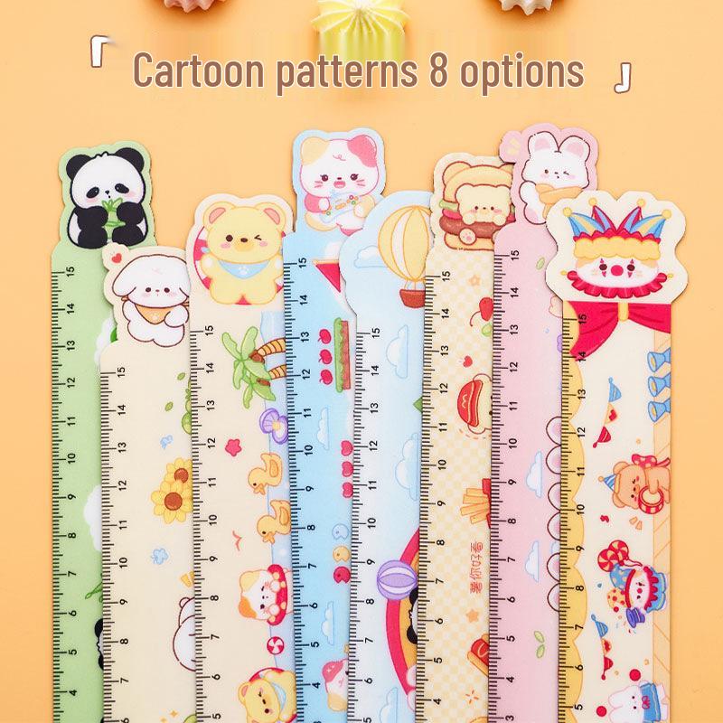 

Magnetic Bending Cartoon Ruler: Soft, Straight Ruler for Kids; Ideal as a Holiday Gift, Cute Stationery or Bookmark for Elementary Students Default