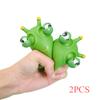1/5PCS Novelty Eye Popping Squeeze Toy 3D Big Eyeball Bouncing Toy Green Bug Squeeze Toy Stress Relief for Adults and Children