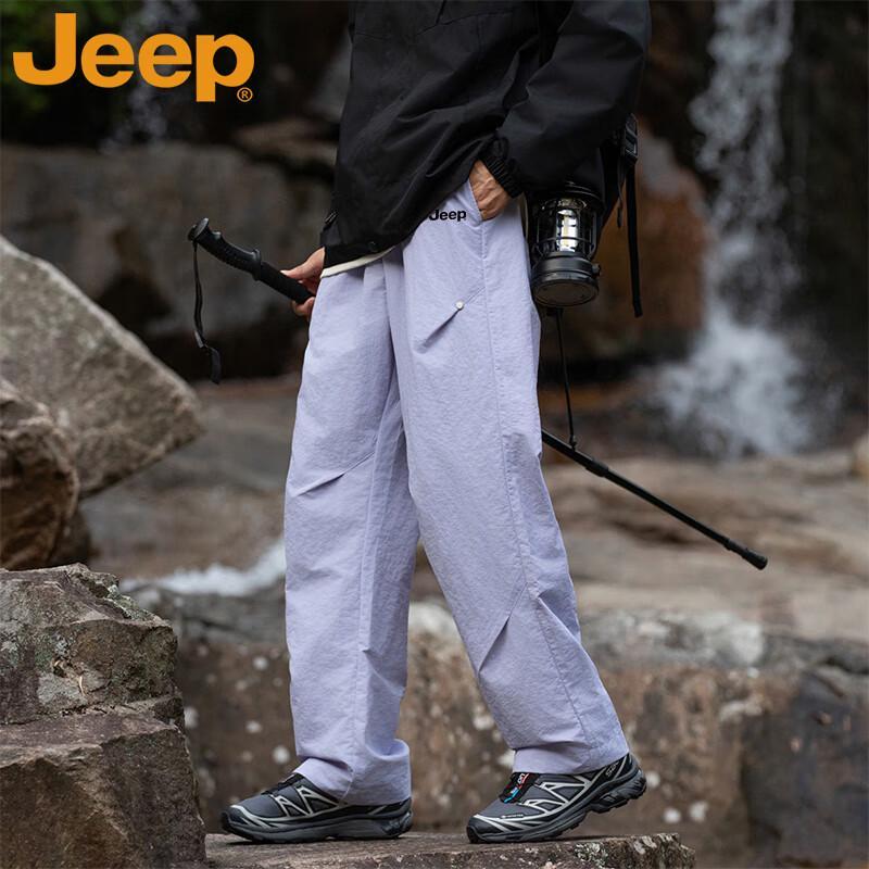 

JEEP Men s Loose Fit Waterproof Outdoor Cargo Pants L