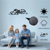 Flat Metal Heart Butterfly Wall Art Romantic Black Iron Love Design Calligraphy Letter Ornament for Valentine Wedding Home Decor