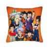 Dbz Vegeta Square Pillow Case Dbz Cushion Covers Vintage Zipper Decor Pillowcover For Home 40*40Cm