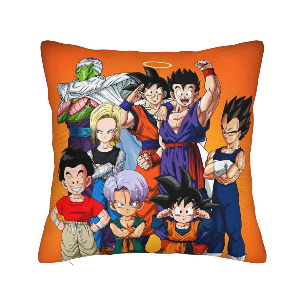 Dbz Vegeta Square Pillow Case Dbz Cushion Covers Vintage Zipper Decor Pillowcover For Home 40*40Cm