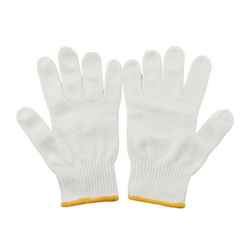 Heavy-Duty Cotton Blend Work Gloves One Size