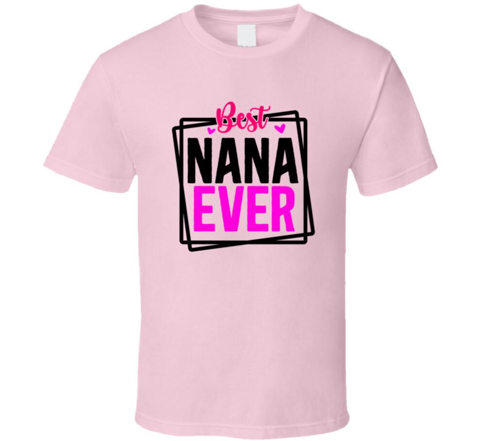 Best Nana Ever Tshirt A Great Mother s Day Tee For Grandma The Rock Star T Shirt M