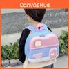Genderneutral Kids Lovely Backpack With Adorable House Design Perfect Kindergarten For