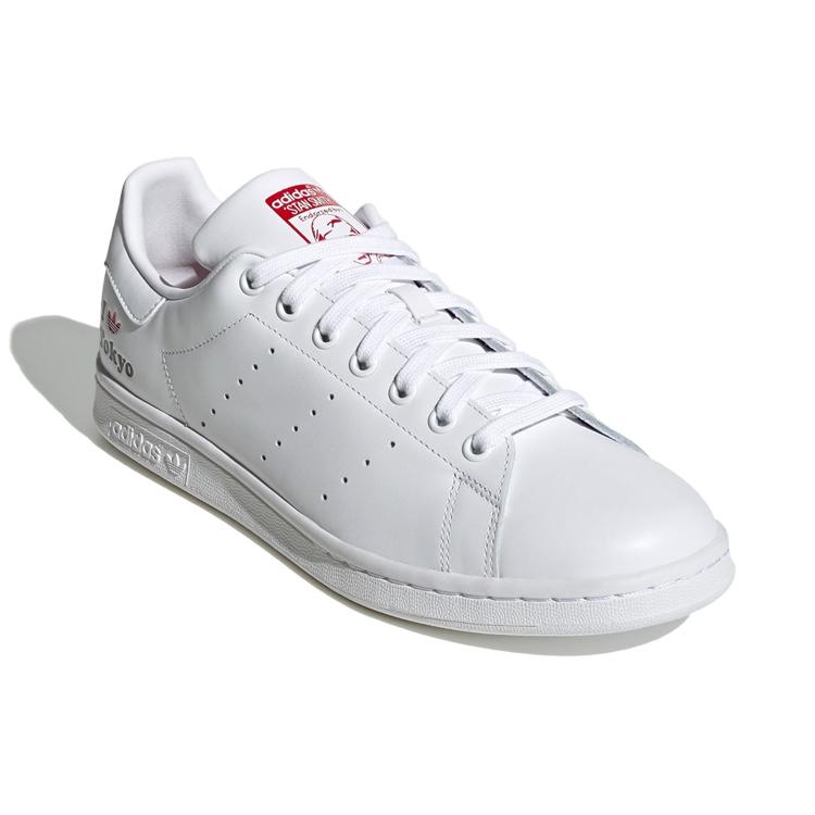Adidas Originals Stan Smith Shoes 'Tokyo White Red' H67743