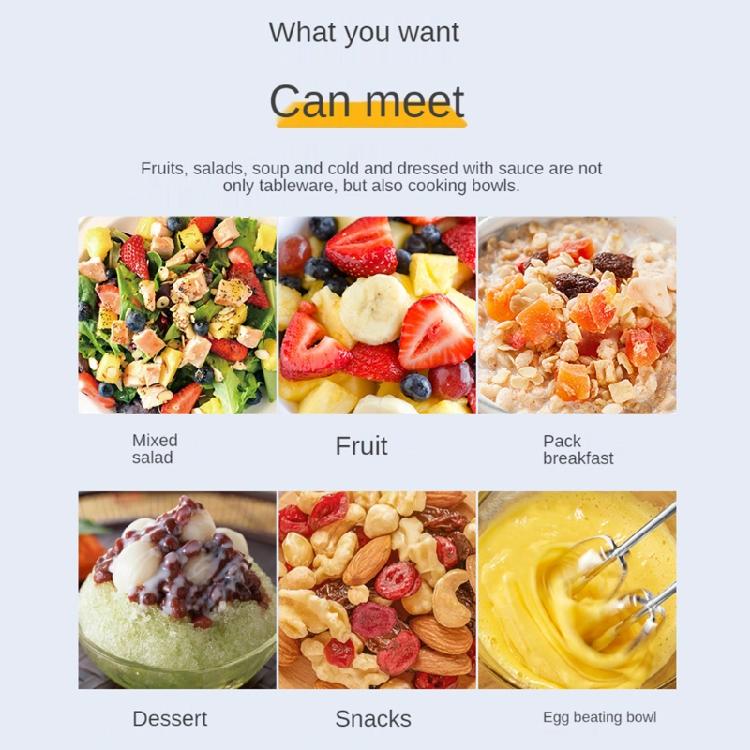 Contenitore per Alimenti Ciotola Diagonale per Frutta Ciotola di Plastica per Insalata Stoviglie da Portata Contenitore per Conservazione Alimenti Durevole