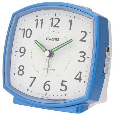 Alarm Clock Radio Clock Table Clock Blue Blue Analog Light TQ-740J-2JF