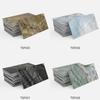 Marble-Style Waterproof Foam Wall Tile Stickers for Bathroom and Kitchen