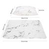 Marbling Nail Art Hand Pillow PU Leather Washable Folding Table Pad Hand Rest Mat