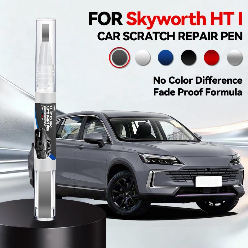 2026 Hot Car Accessories For Skyworth HT I Paint Repair Pen Touch Up Scratch Remover DIY Auto Accessories Black White Silver Blu