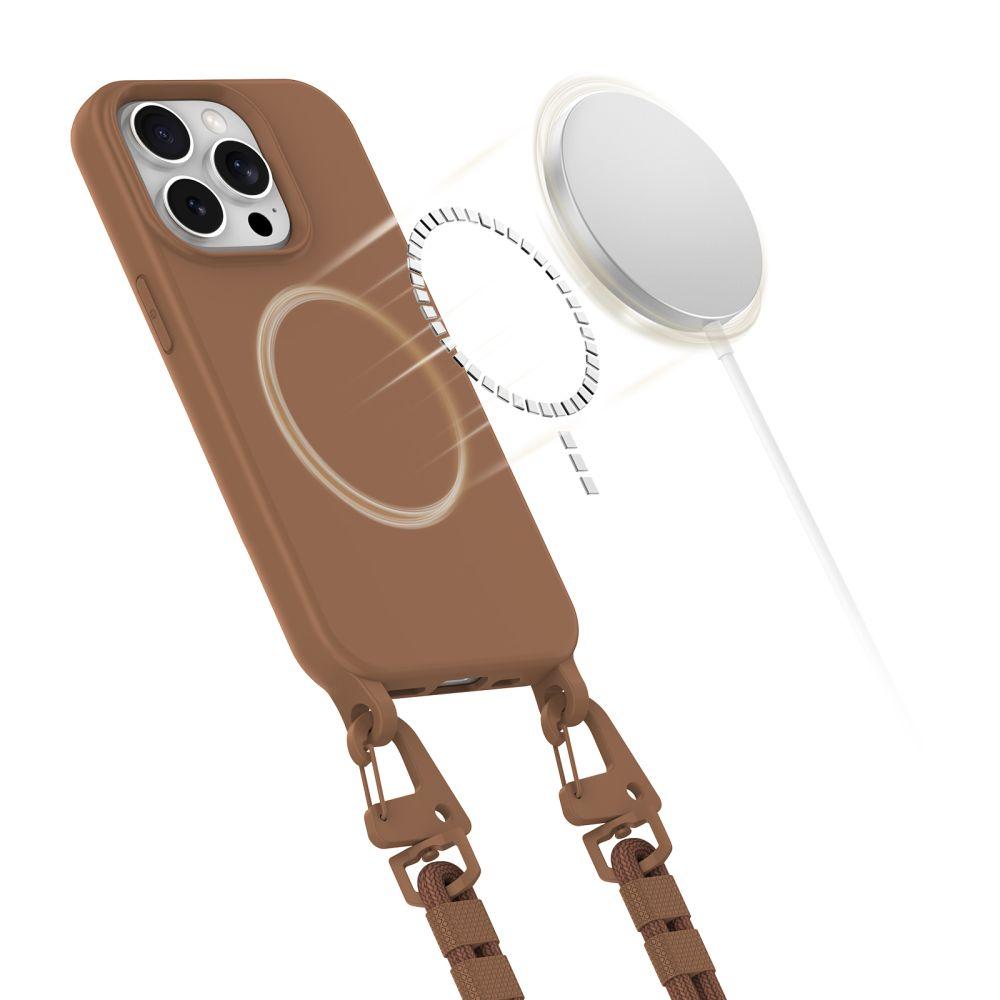 Tech-Protect Magnecklace Magsafe Iphone 14 Pro Chocolate Brown
