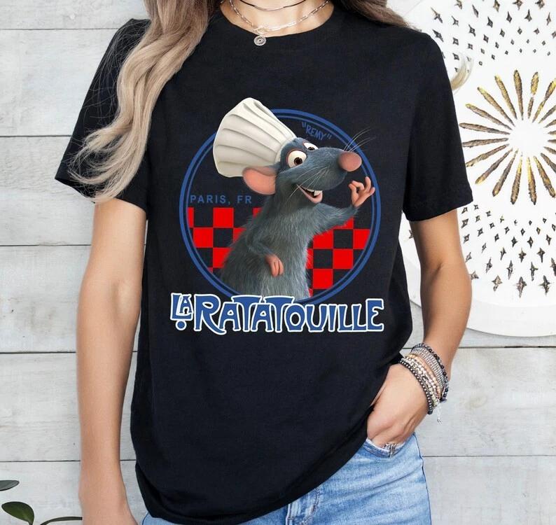 Ratatouille Remy Chef Hat TShirt Unisex3 S