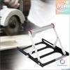 Adjustable support for the end saw. Bracket holder