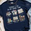 Runner Life Tee: Things I Do In My Spare Time T-Shirt for Marathon