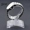 Watch Display Rack Clear Stand C-Shaped Holder Bangle Bracelet Home
