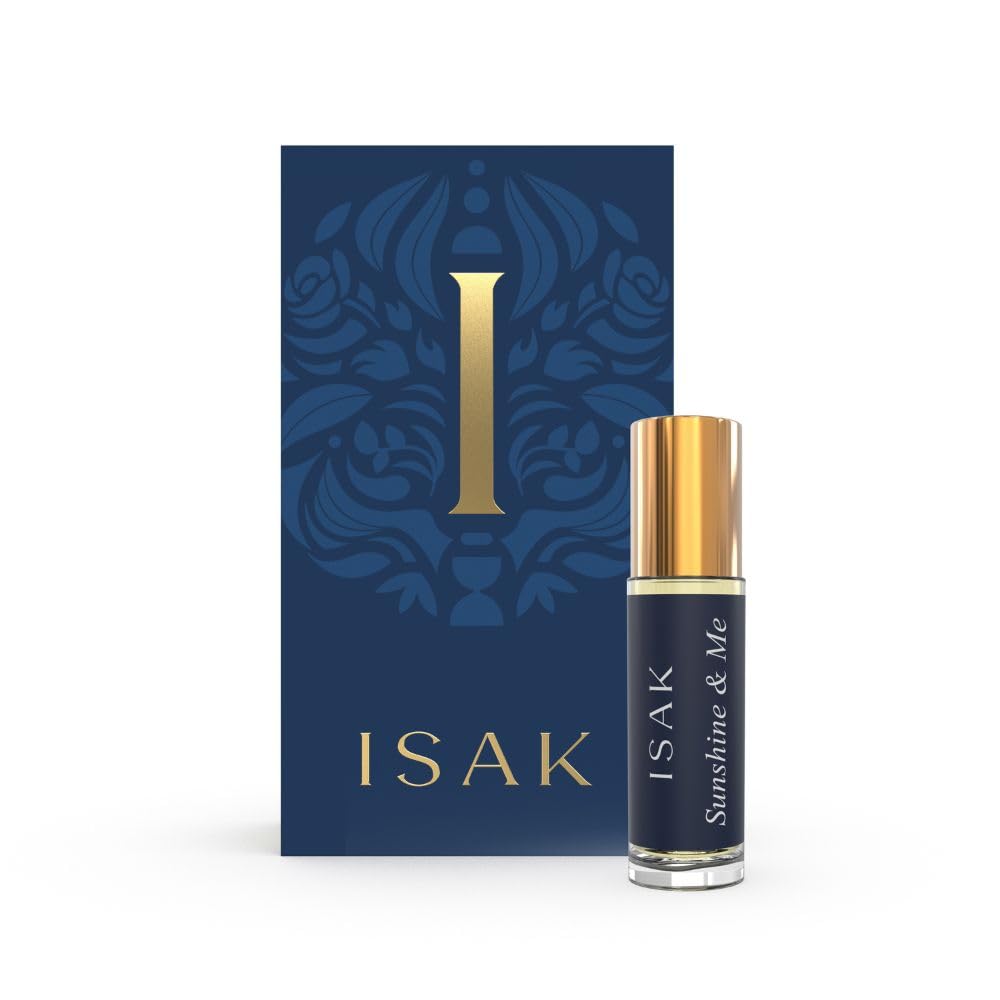 ISAK Sunshine & Me Oudh Attar Parfüm für Herren Langanhaltend, Unisex Parfüm 3ml, 100% Alkoholfreies Premium Luxus Attar, 7-8 Stunden Langanhaltend Für
